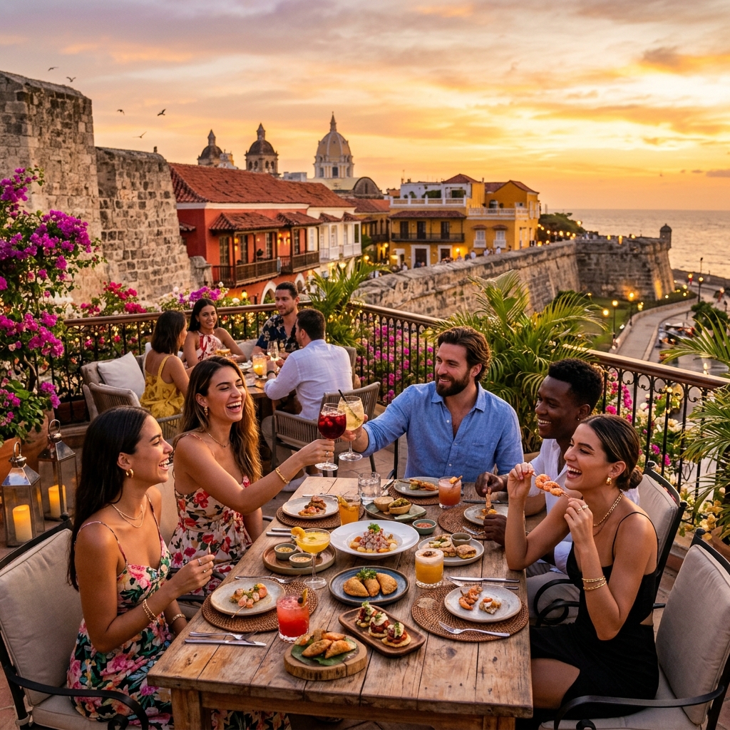 TOUR GASTRONÓMICO Cartagena Bachelor Party - Despedidas de Soltero VIP
